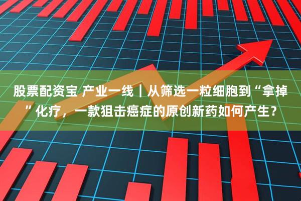 股票配资宝 产业一线｜从筛选一粒细胞到“拿掉”化疗，一款狙击癌症的原创新药如何产生？